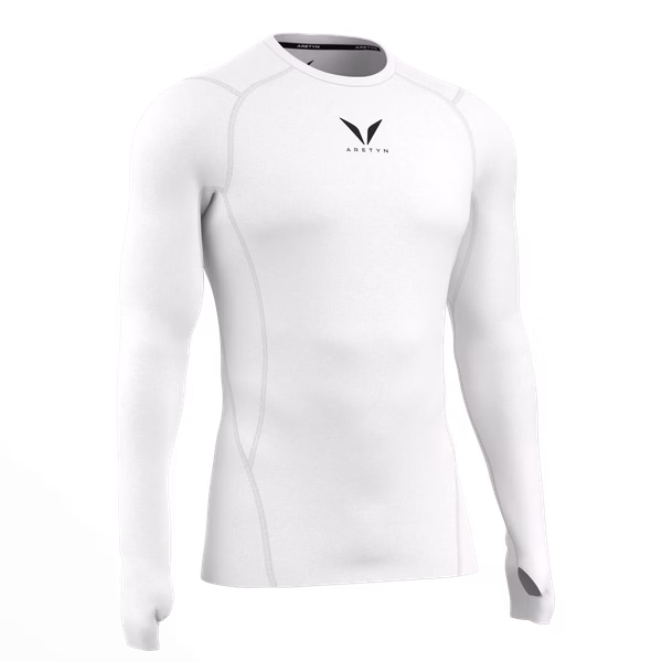 Essential White Compression Top