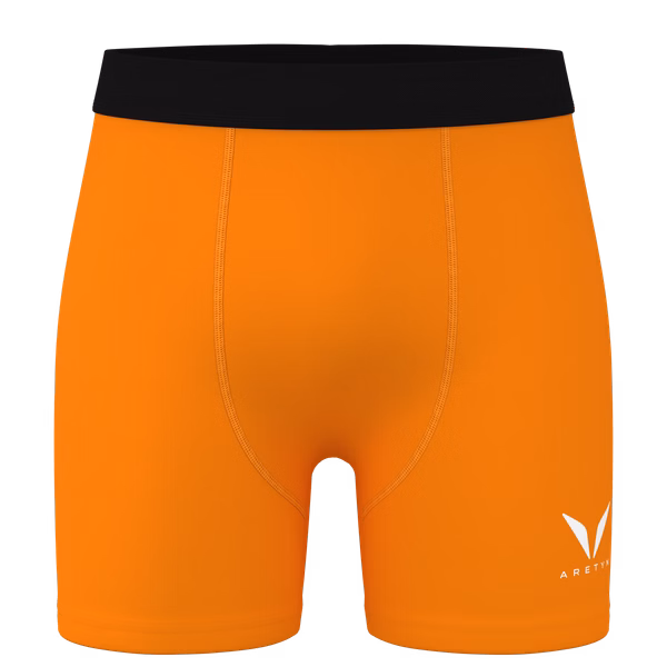 Essential Orange Compression Shorts