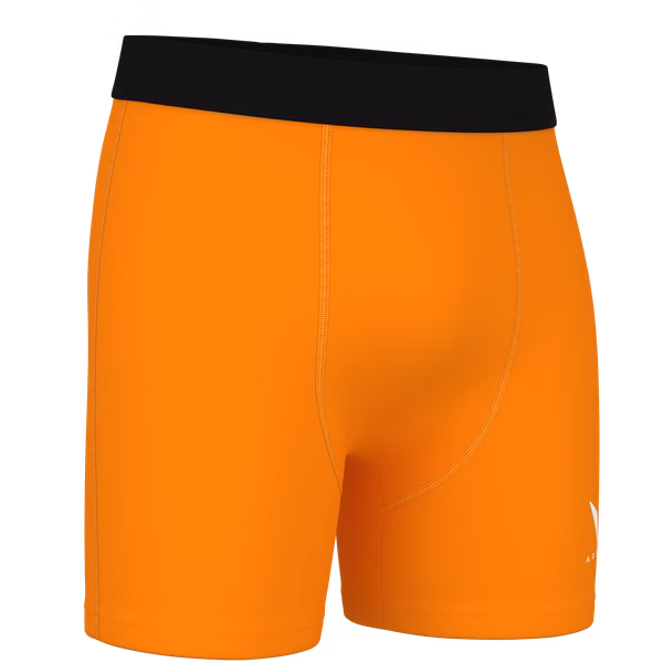 Essential Orange Compression Shorts